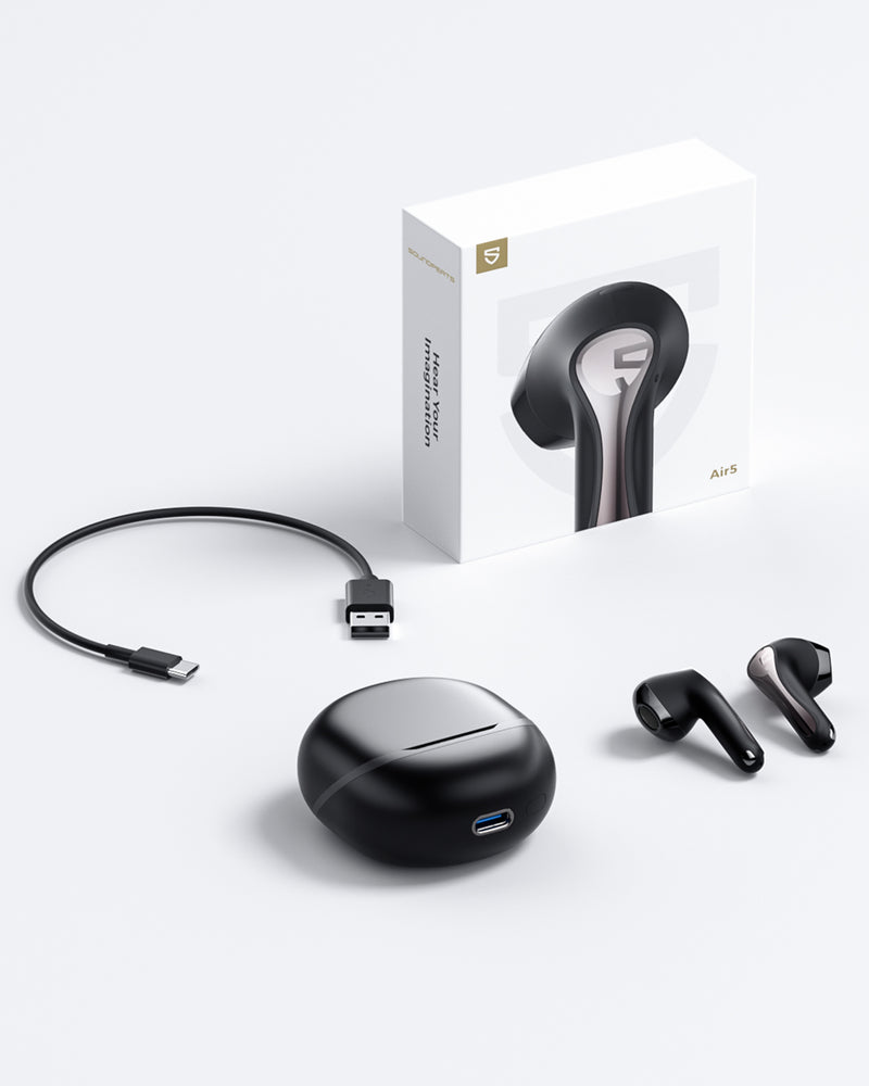 Air5 Semi-In-Ear aptX Adaptive Lossless Wireless Earbuds