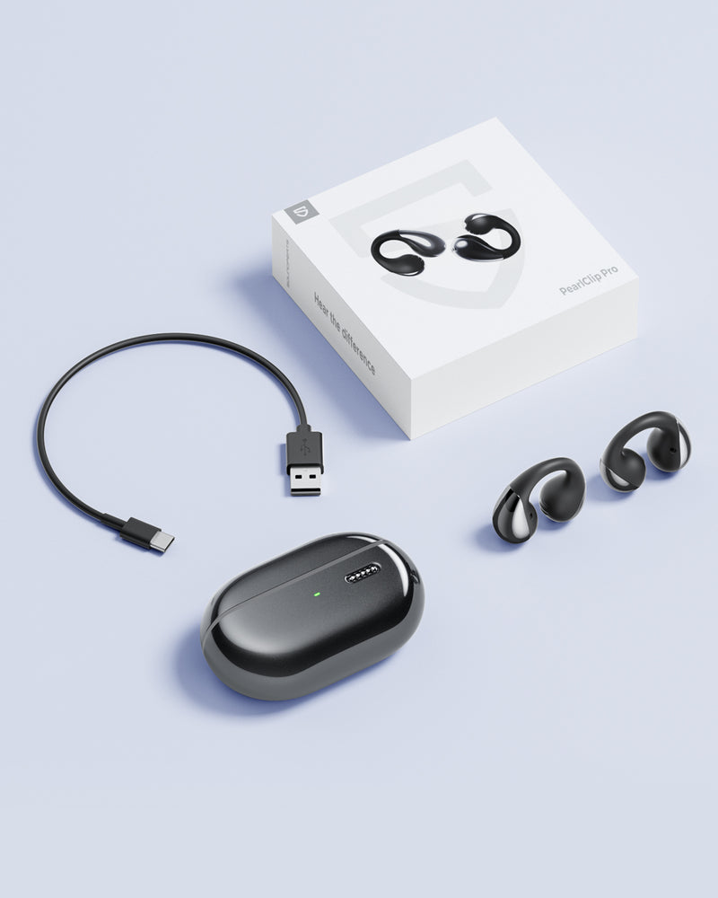 SoundPEATS Open-ear Clip-on Earbuds PearlClip Pro