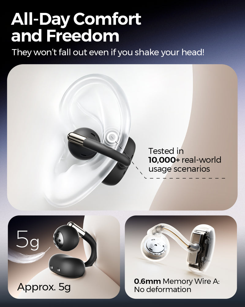 【Launching on Nov 12】Clip1 — Open-Ear Comfort, Powerful Sound for Work, Sports, and Everyday Life