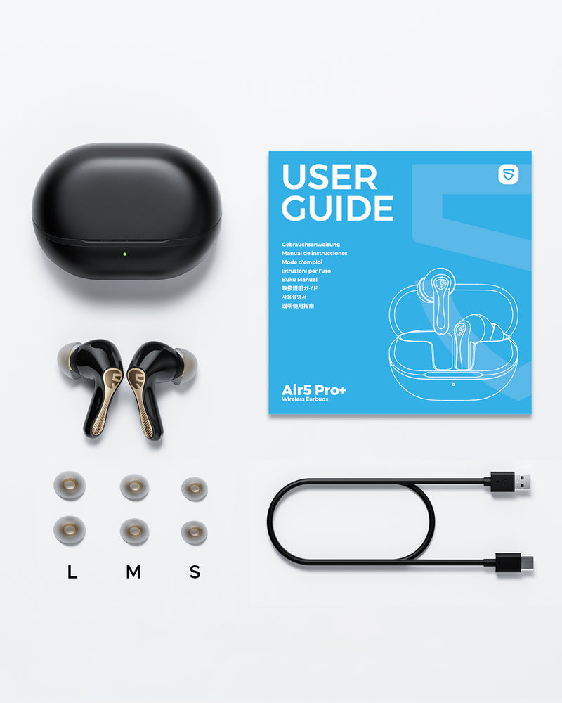 Air5 Pro+ TWS Earbuds — xMEMS + 10mm Drivers, Hi-Res Audio, LDAC & aptX Lossless