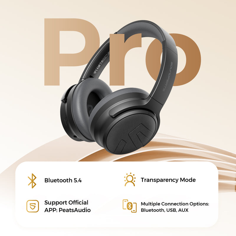 SoundPEATS Space Pro Hi-Res Audio with LDAC and -47dB Hybrid ANC